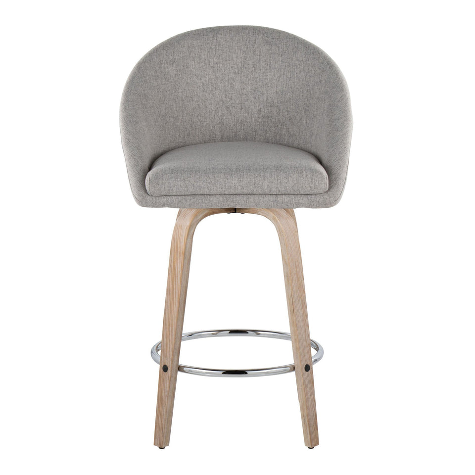 Matisse High Back 26" Fixed-Height Counter Stool - Set of 2