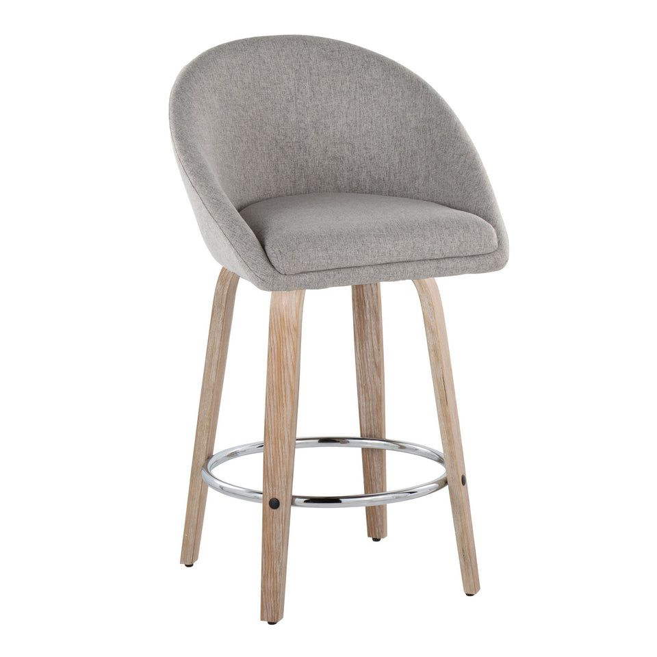Matisse High Back 26" Fixed-Height Counter Stool - Set of 2