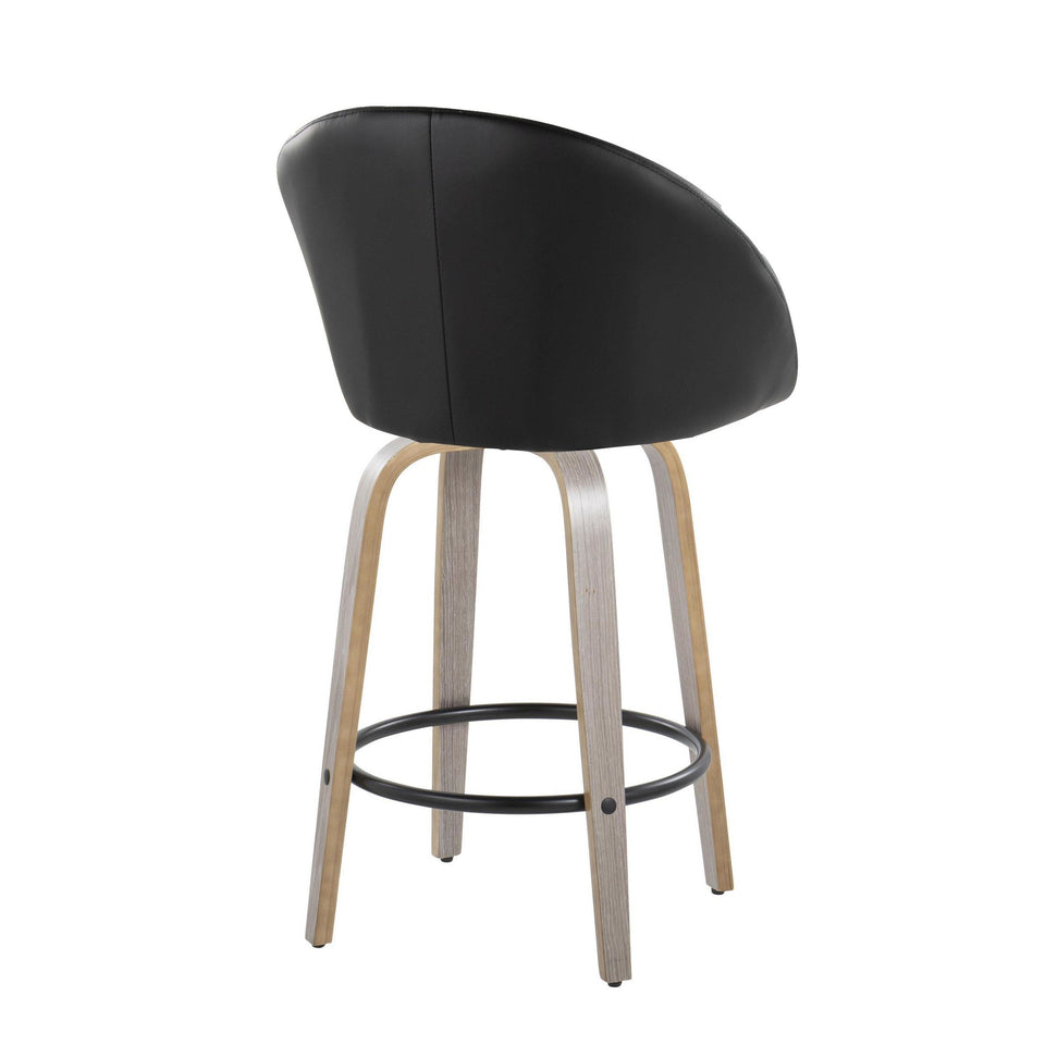 Matisse High Back 26" Fixed-Height Counter Stool - Set of 2