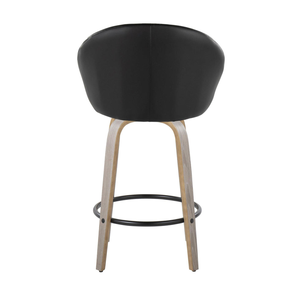 Matisse High Back 26" Fixed-Height Counter Stool - Set of 2