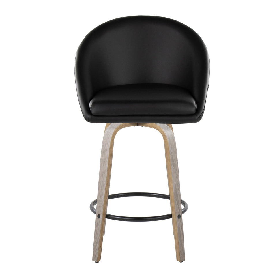 Matisse High Back 26" Fixed-Height Counter Stool - Set of 2