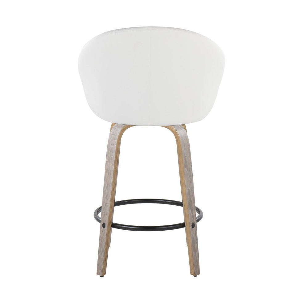 Matisse High Back 26" Fixed-Height Counter Stool - Set of 2