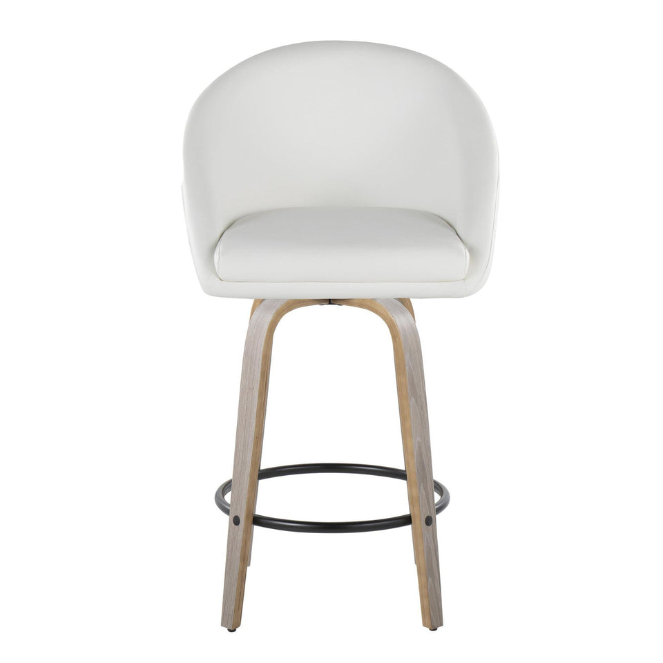 Matisse High Back 26" Fixed-Height Counter Stool - Set of 2