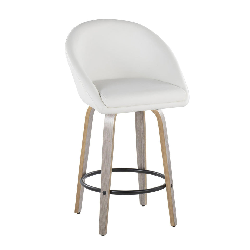 Matisse High Back 26" Fixed-Height Counter Stool - Set of 2