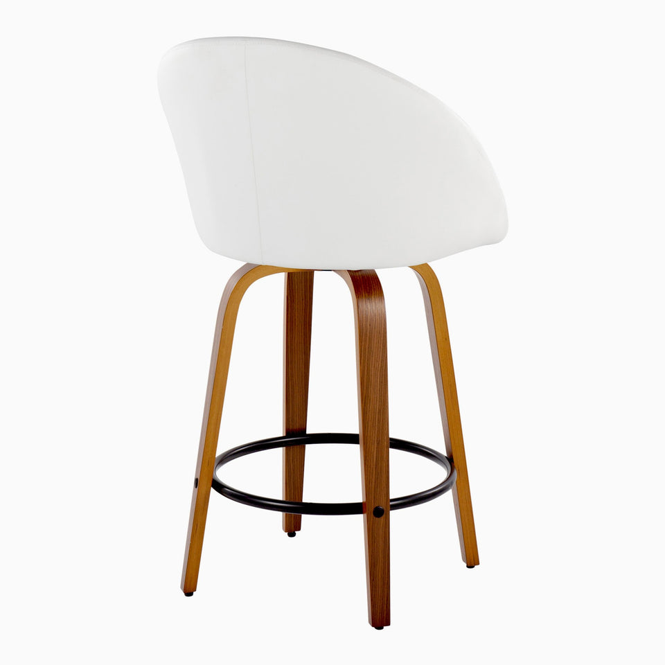 Matisse High Back 26" Fixed-Height Counter Stool - Set of 2
