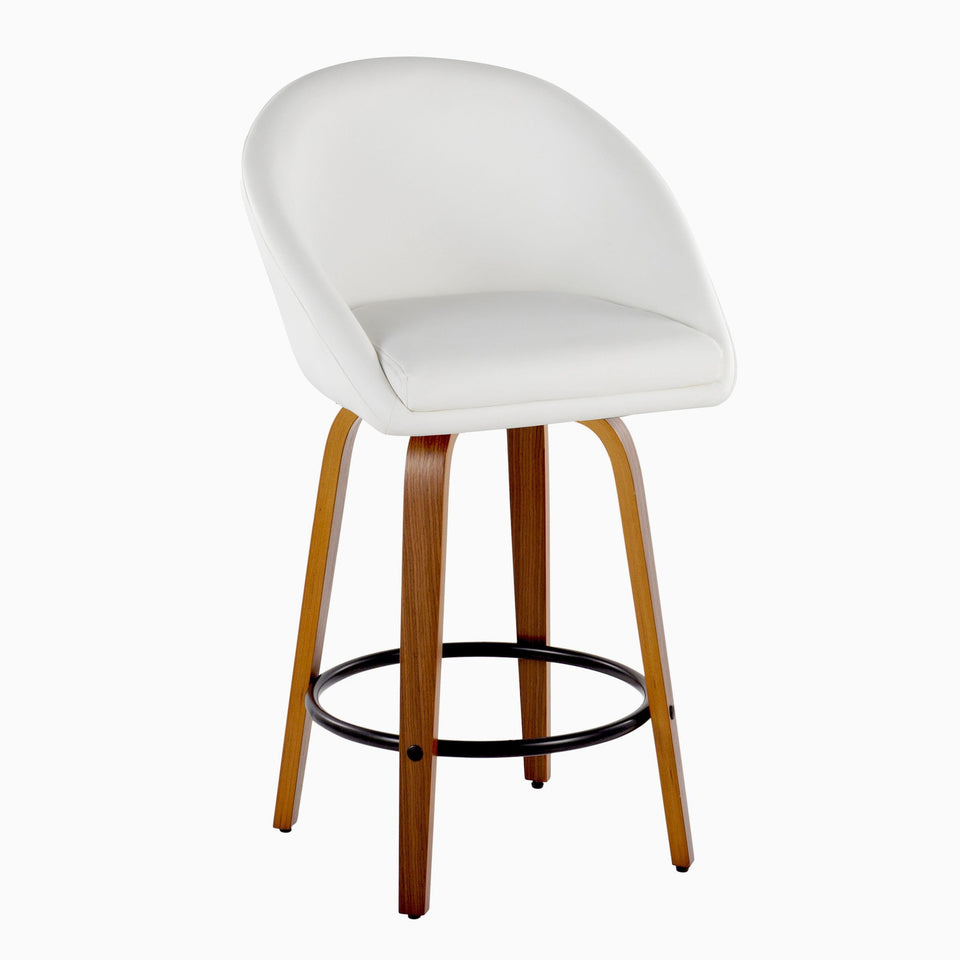 Matisse High Back 26" Fixed-Height Counter Stool - Set of 2