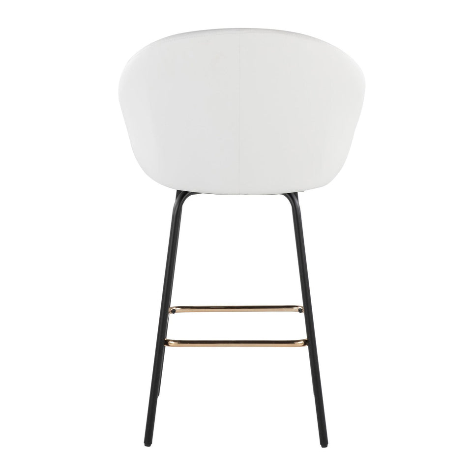 Matisse High Back 26" Fixed-Height Counter Stool - Set of 2