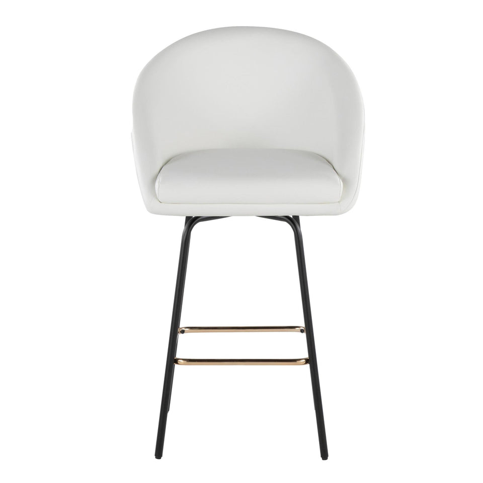 Matisse High Back 26" Fixed-Height Counter Stool - Set of 2