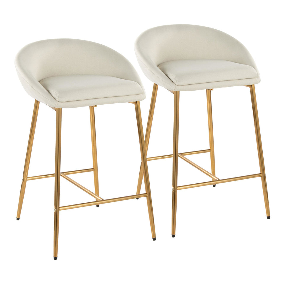 Matisse 26" Fixed-Height Counter Stool - Set of 2