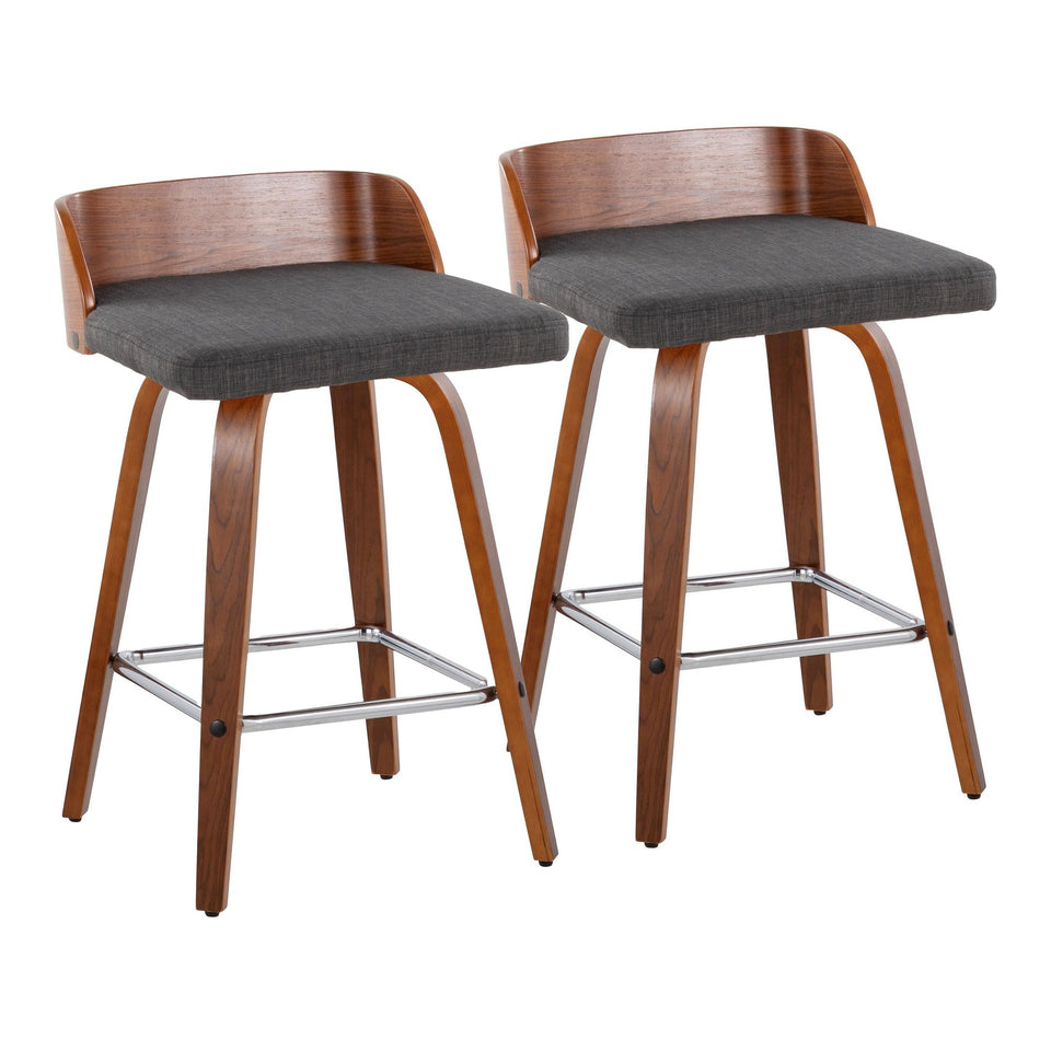 Maya 26" Fixed-Height Counter Stool - Set of 2