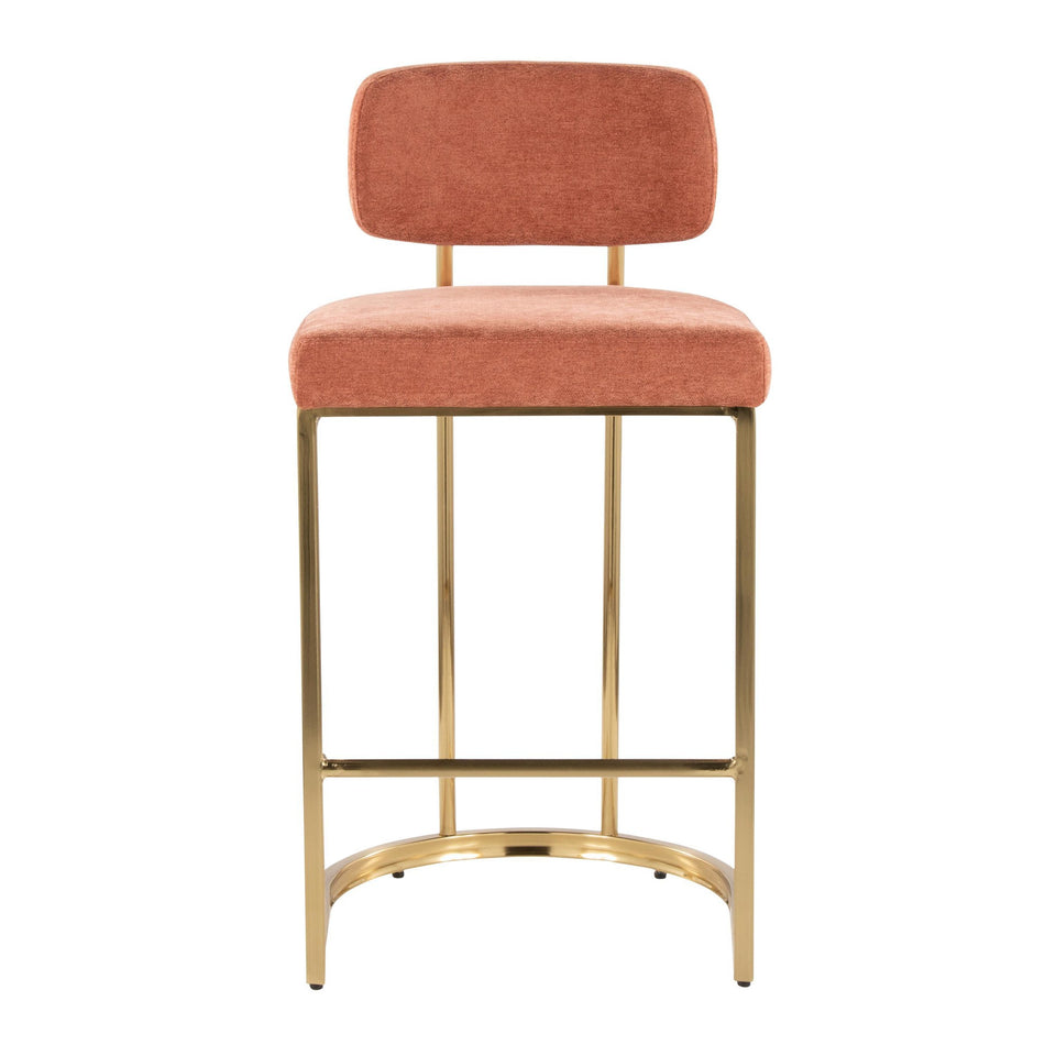 Mid-back Demi 26" Fixed-Height Counter Stool - Set of 2