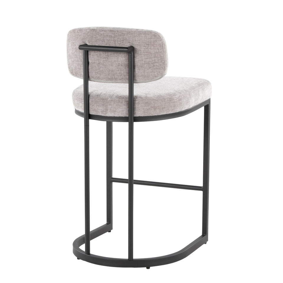 Mid-back Demi 26" Fixed-Height Counter Stool - Set of 2