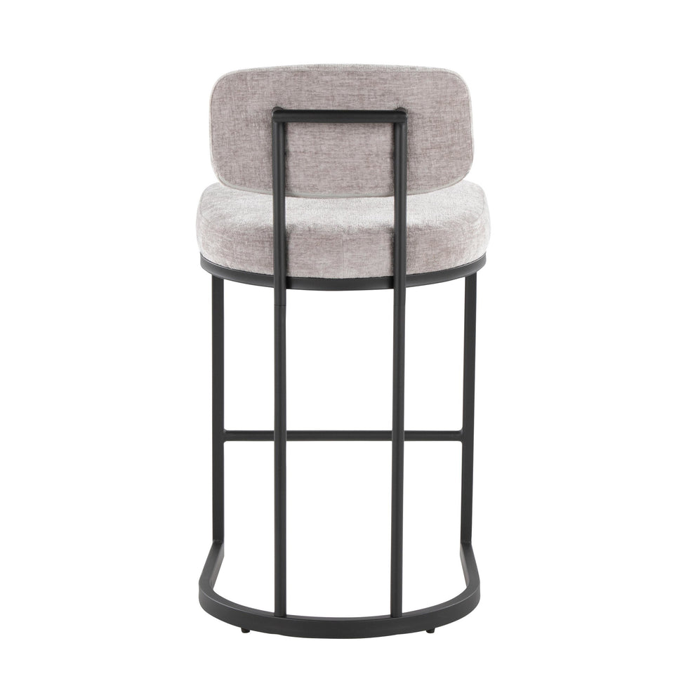 Mid-back Demi 26" Fixed-Height Counter Stool - Set of 2