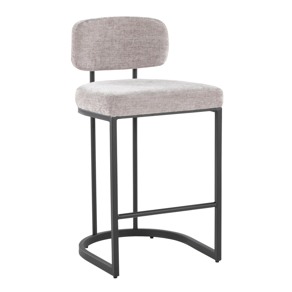 Mid-back Demi 26" Fixed-Height Counter Stool - Set of 2