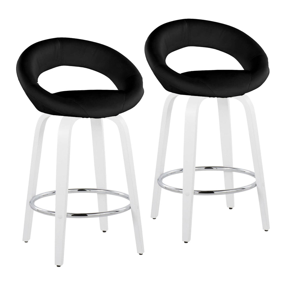 Posh 26" Fixed-Height Counter Stool - Set of 2