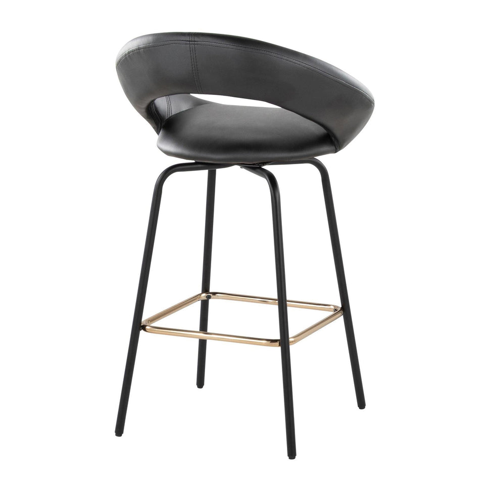 Posh 26" Fixed-Height Counter Stool - Set of 2