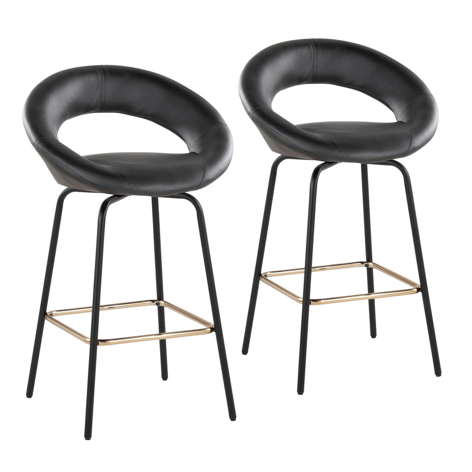 Posh 26" Fixed-Height Counter Stool - Set of 2