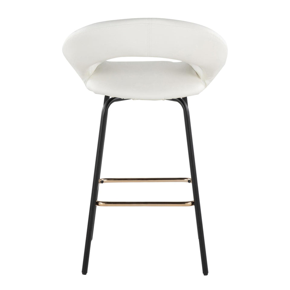 Posh 26" Fixed-Height Counter Stool - Set of 2