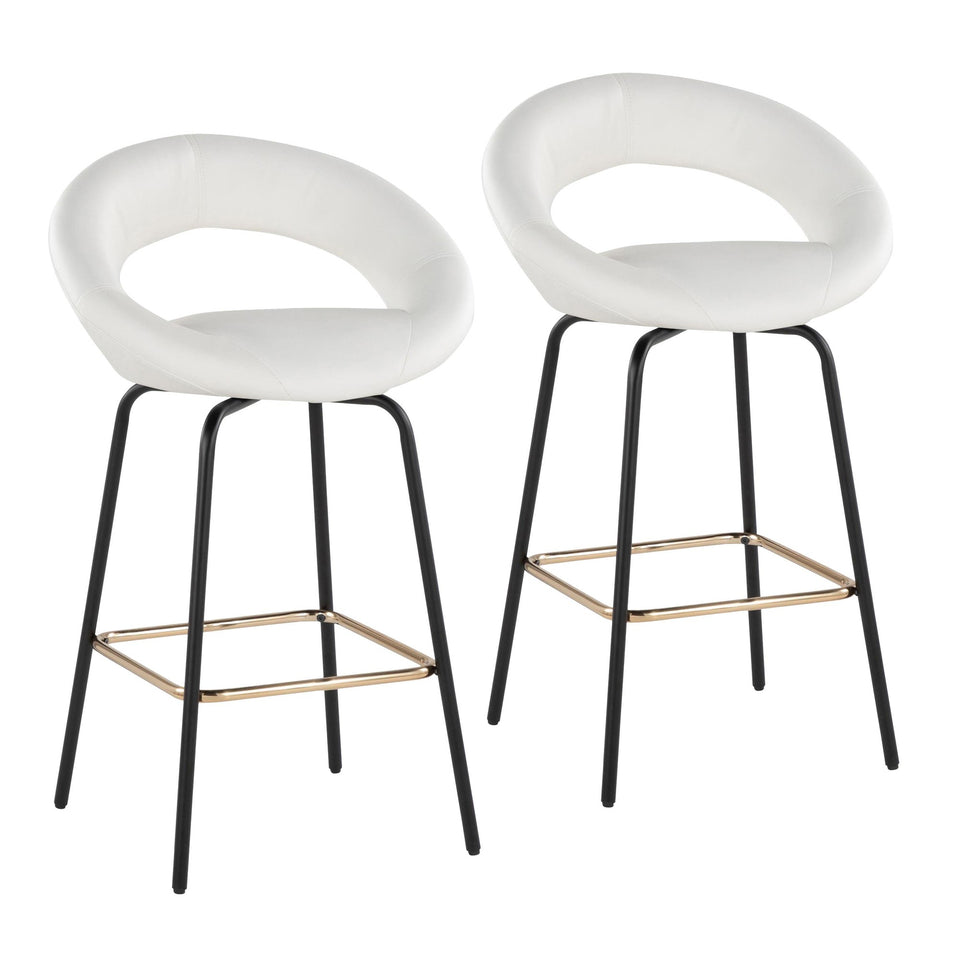 Posh 26" Fixed-Height Counter Stool - Set of 2