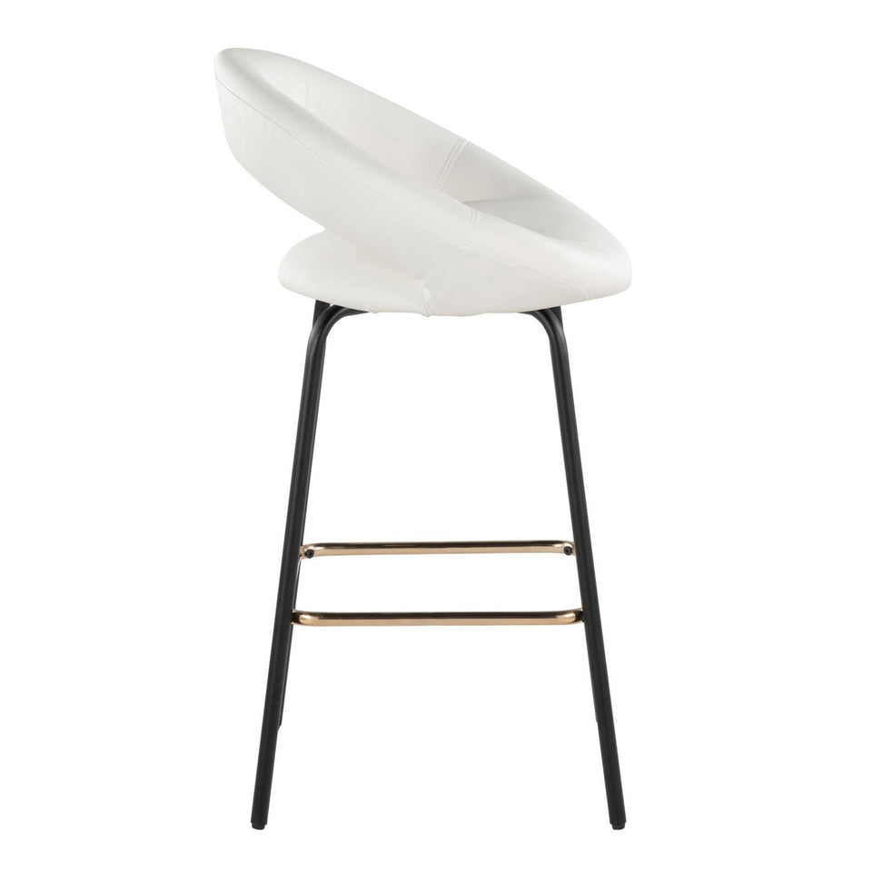 Posh 26" Fixed-Height Counter Stool - Set of 2