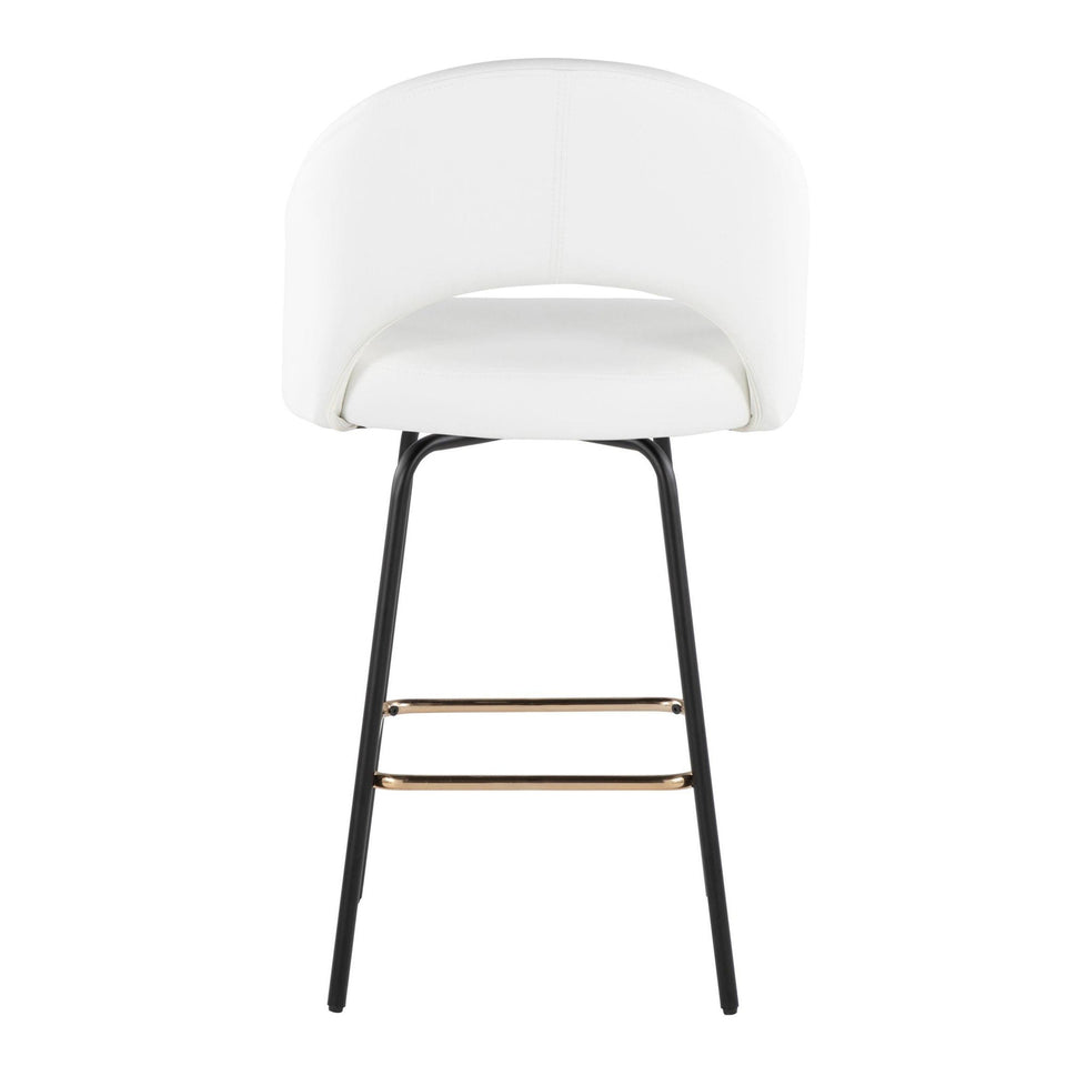 Renee Upholstered 26" Fixed-Height Counter Stool - Set of 2