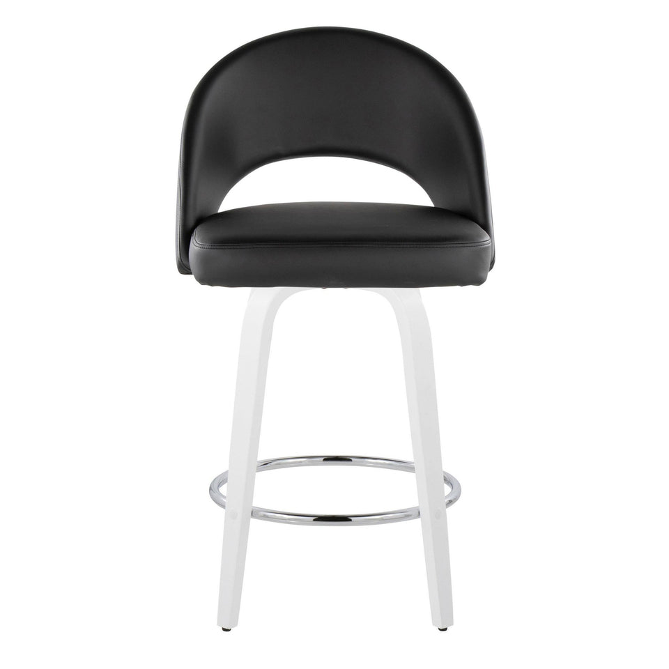 Renee 26" Fixed-Height Counter Stool - Set of 2