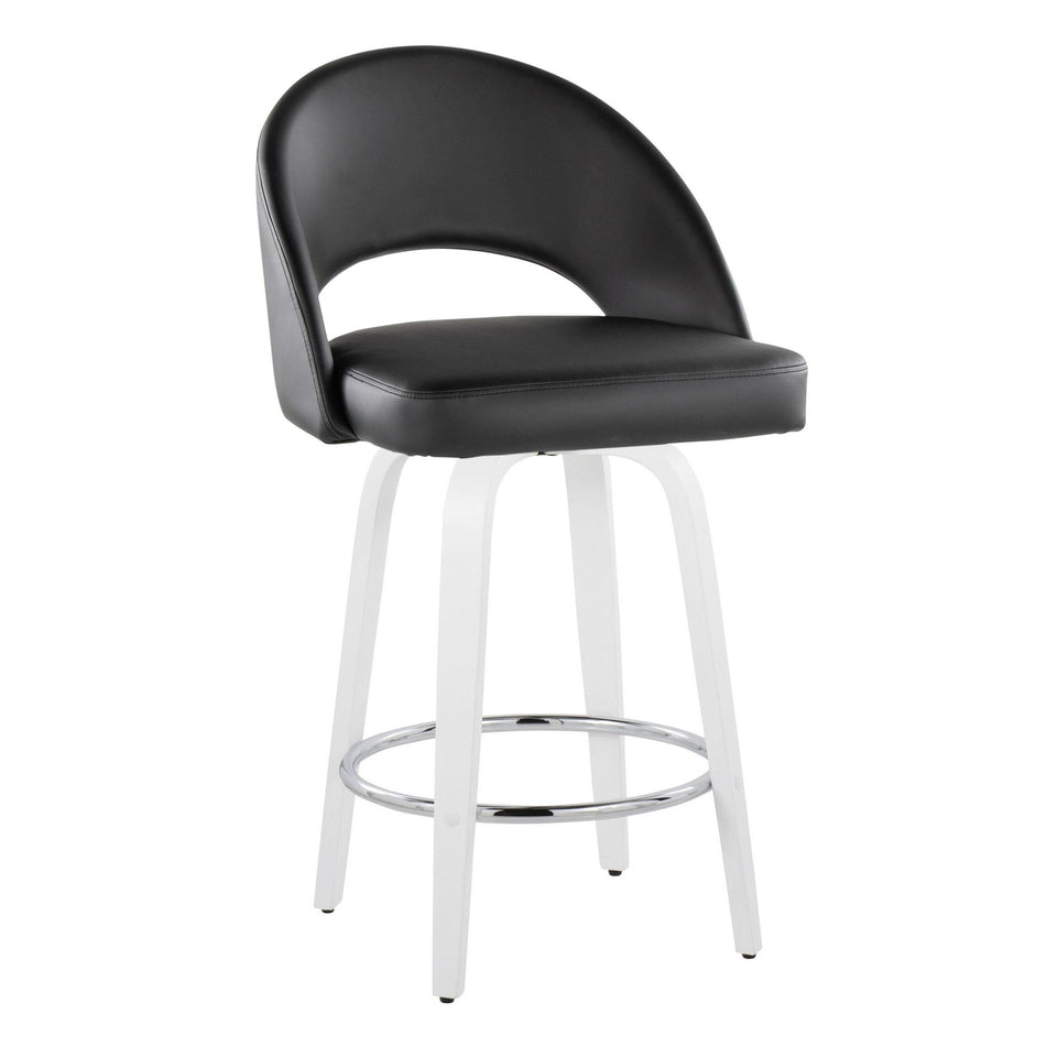 Renee 26" Fixed-Height Counter Stool - Set of 2