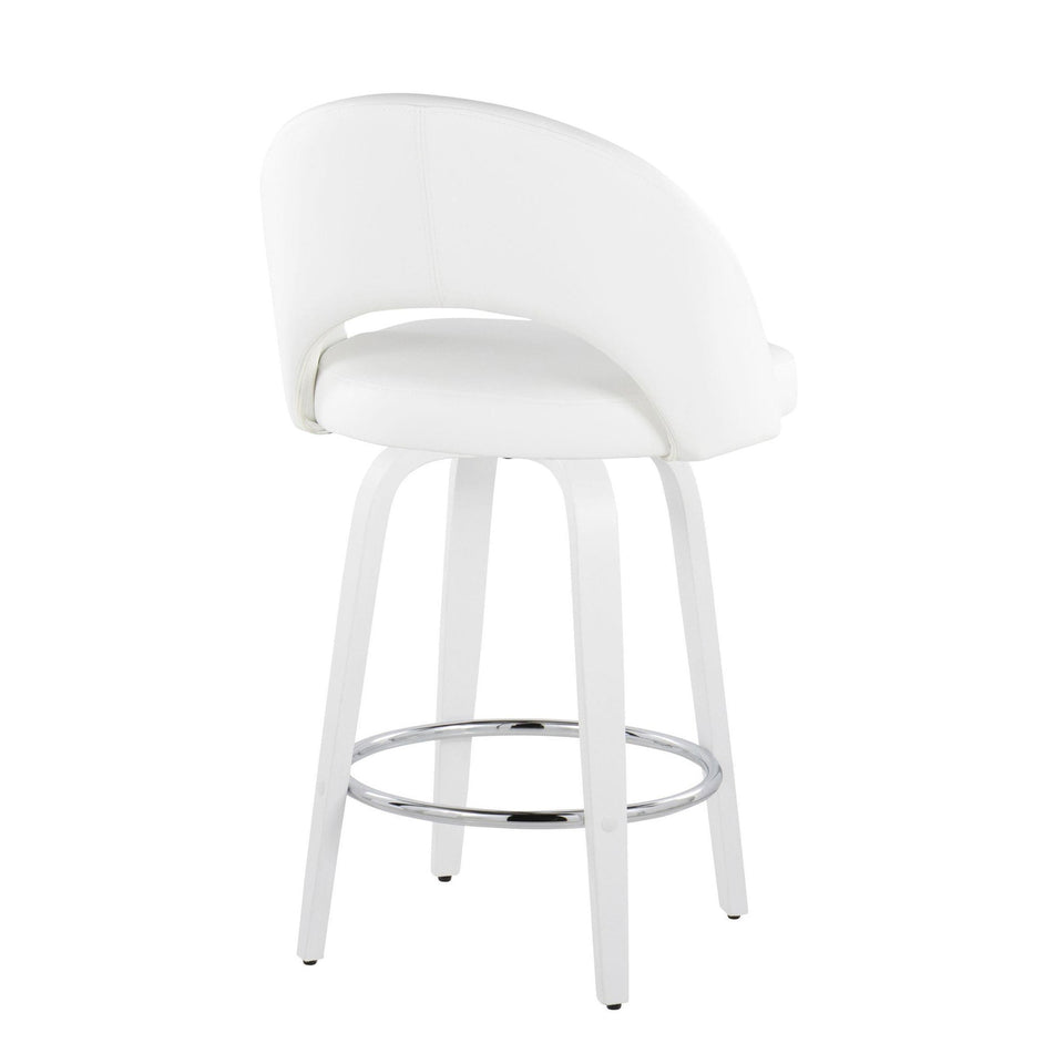 Renee 26" Fixed-Height Counter Stool - Set of 2