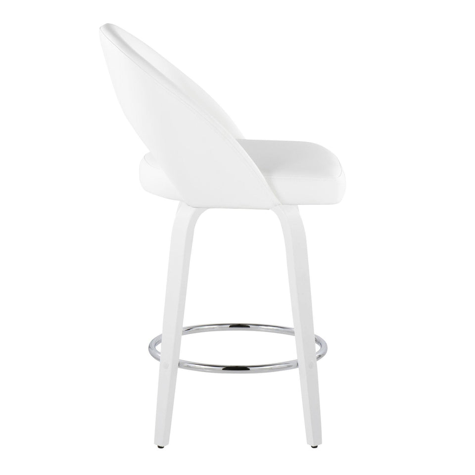 Renee 26" Fixed-Height Counter Stool - Set of 2