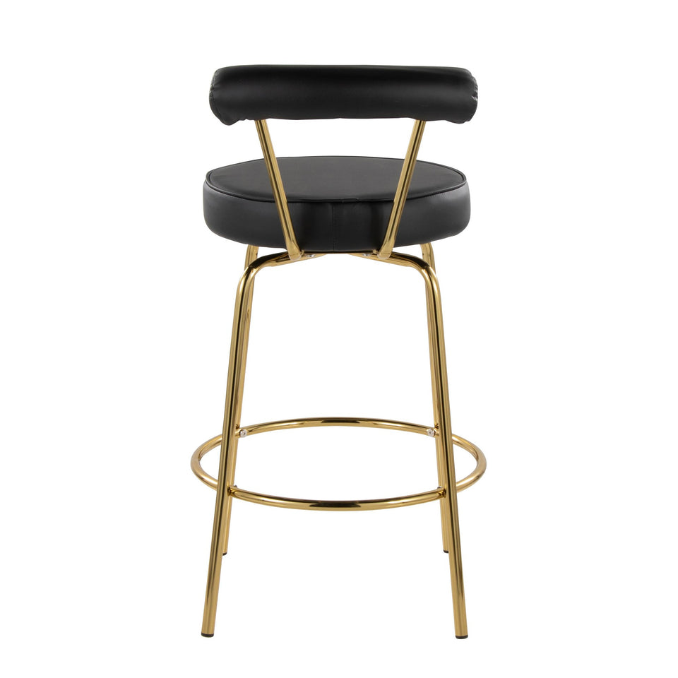 Rhonda 26" Fixed-Height Counter Stool - Set of 2