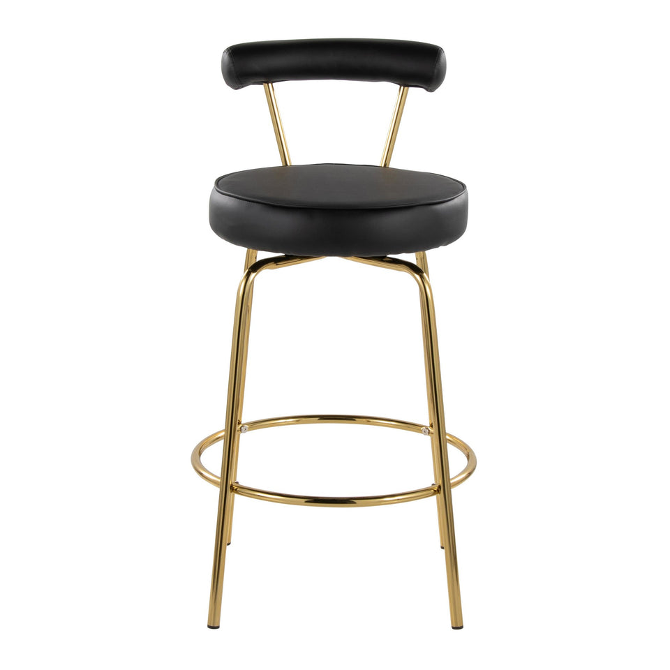 Rhonda 26" Fixed-Height Counter Stool - Set of 2