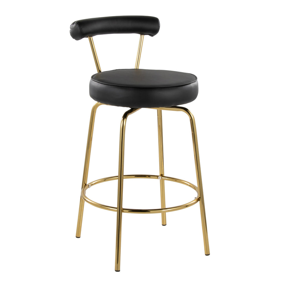 Rhonda 26" Fixed-Height Counter Stool - Set of 2