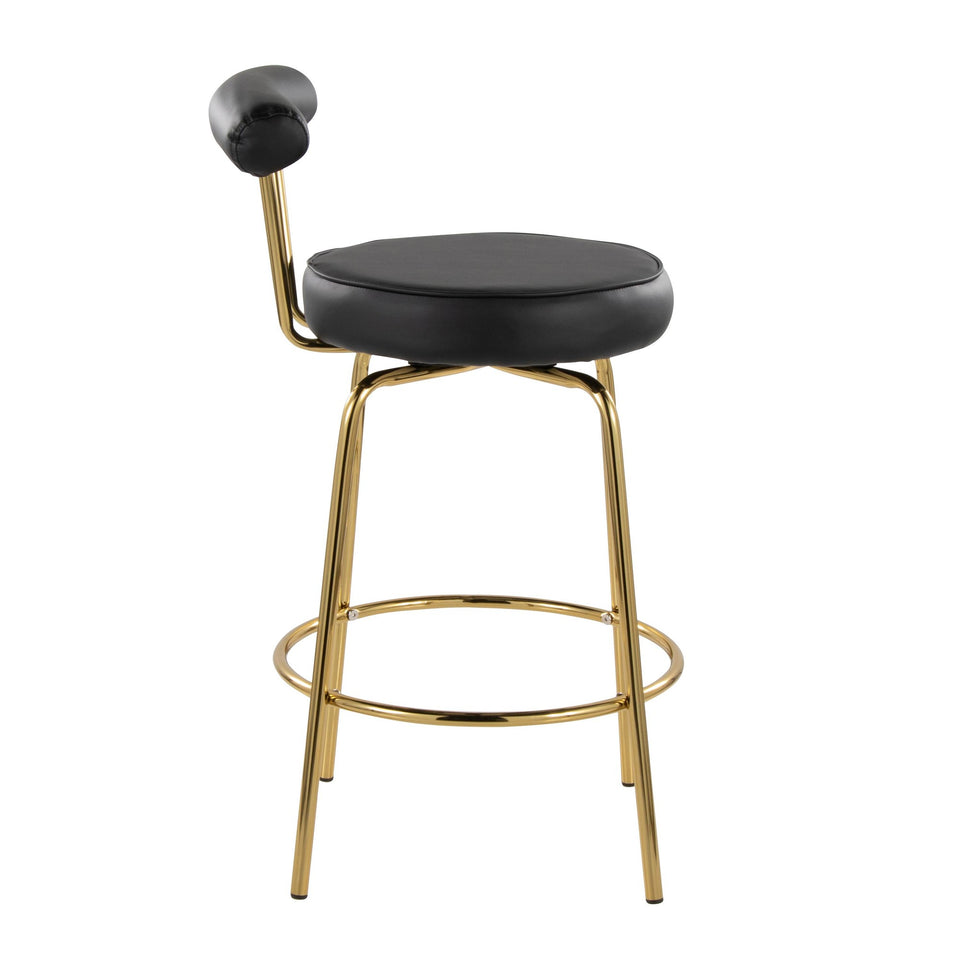 Rhonda 26" Fixed-Height Counter Stool - Set of 2