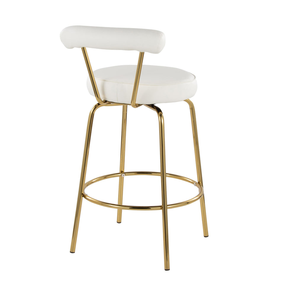 Rhonda 26" Fixed-Height Counter Stool - Set of 2
