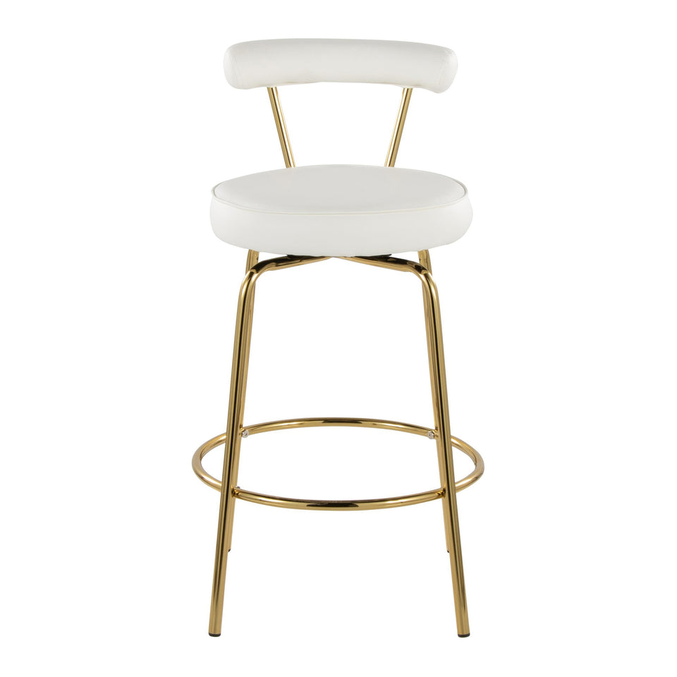 Rhonda 26" Fixed-Height Counter Stool - Set of 2