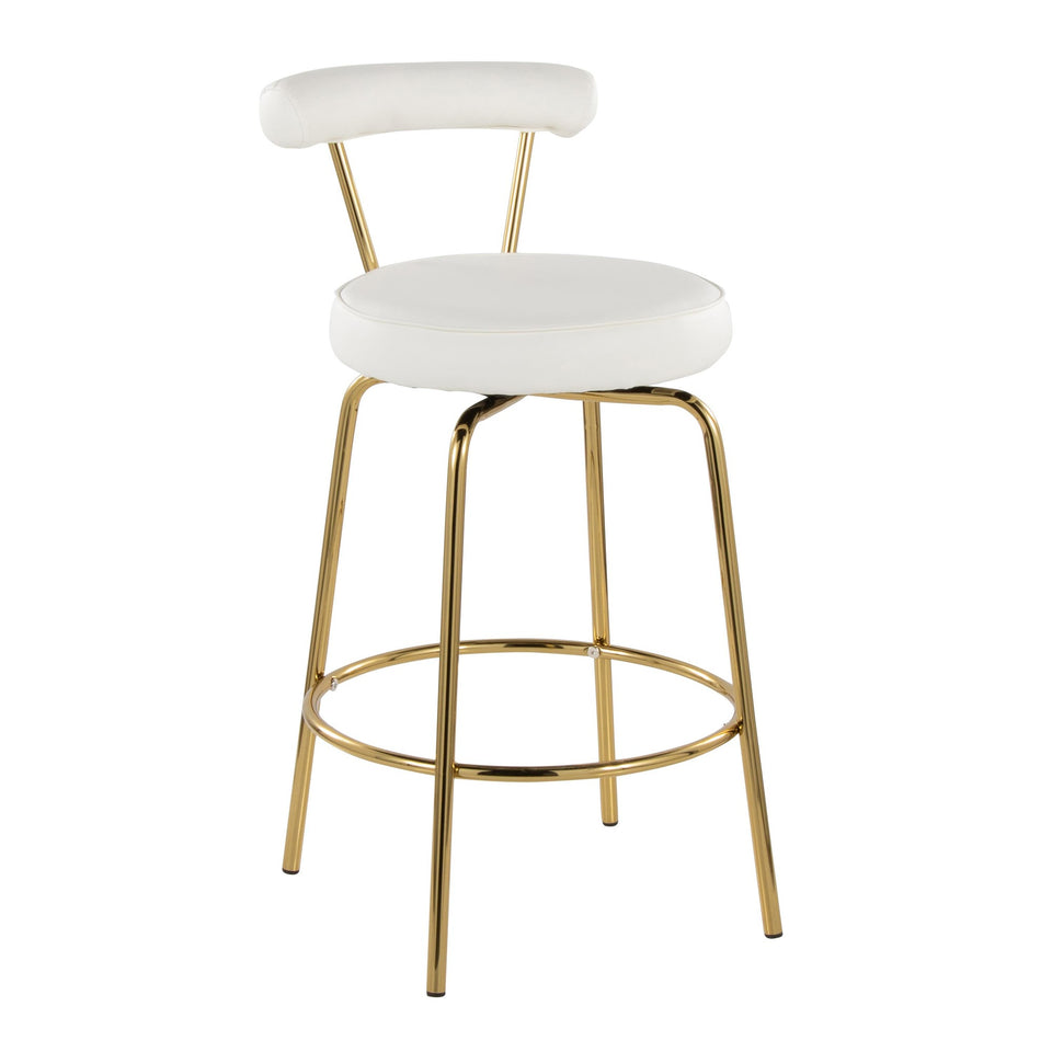 Rhonda 26" Fixed-Height Counter Stool - Set of 2