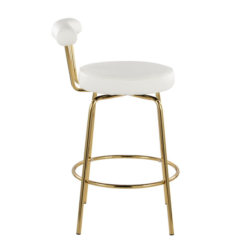 Rhonda 26" Fixed-Height Counter Stool - Set of 2