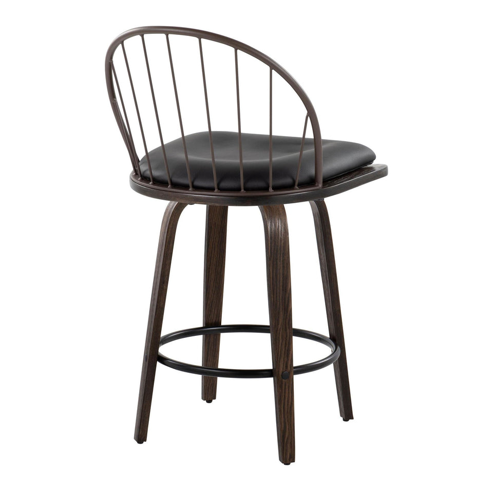Riley 26" Fixed-Height Counter Stool - Set of 2
