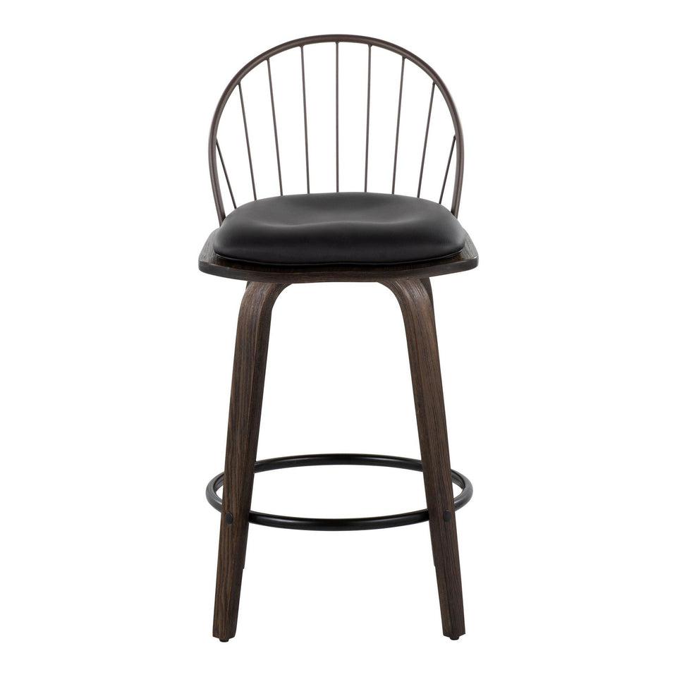 Riley 26" Fixed-Height Counter Stool - Set of 2