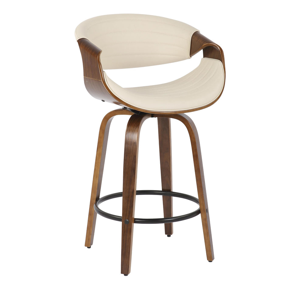 Symphony 26" Fixed-Height Counter Stool - Set of 2