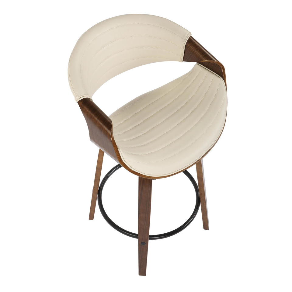 Symphony 26" Fixed-Height Counter Stool - Set of 2