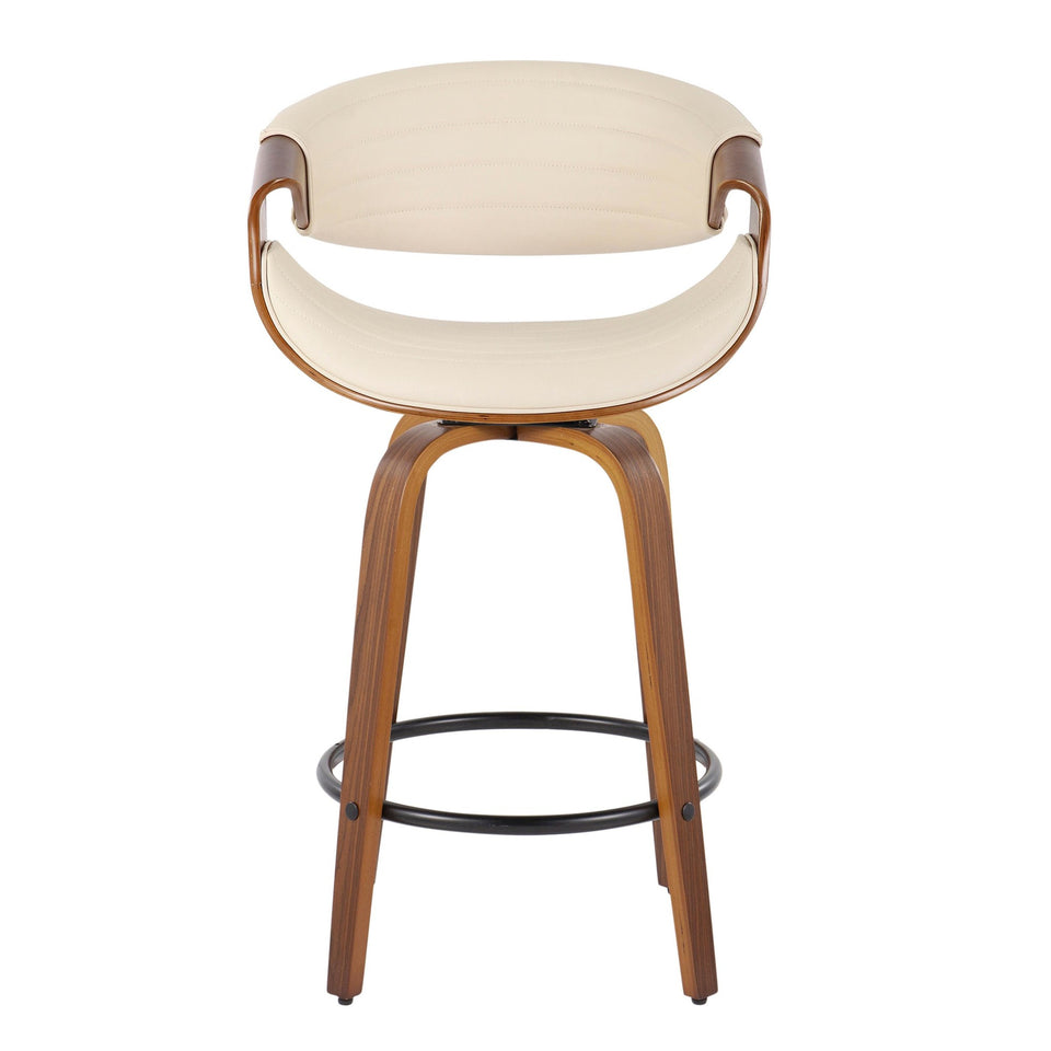 Symphony 26" Fixed-Height Counter Stool - Set of 2