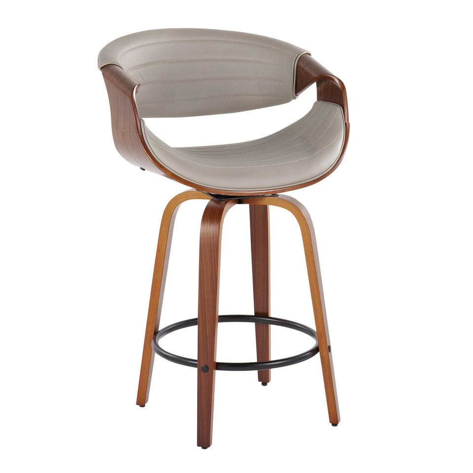 Symphony 26" Fixed-Height Counter Stool - Set of 2