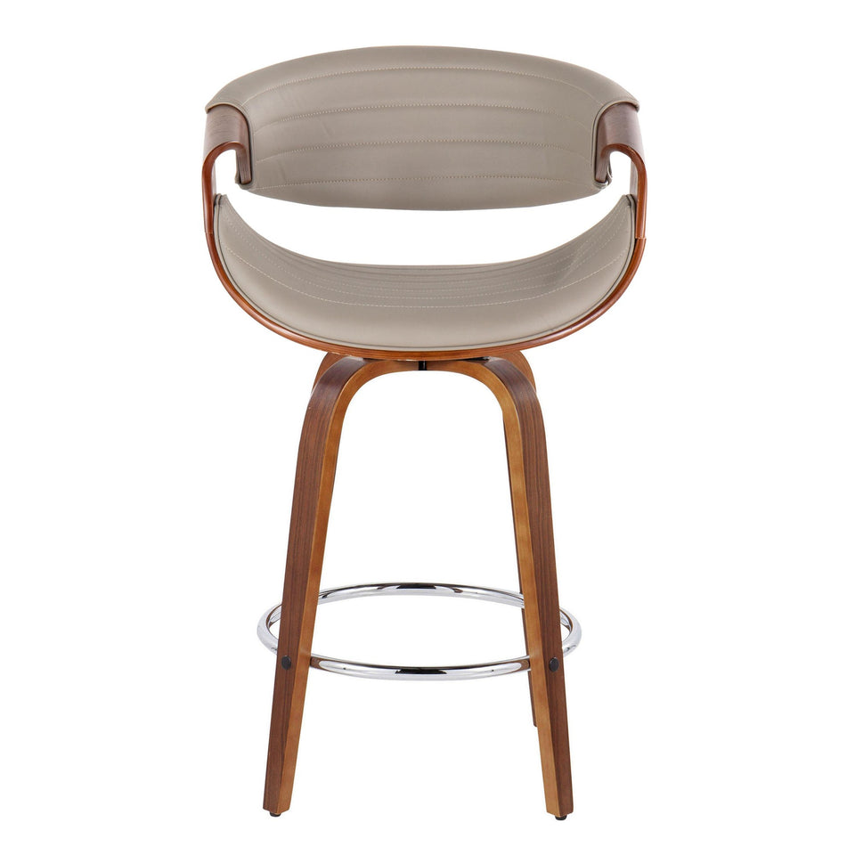 Symphony 26" Fixed-Height Counter Stool - Set of 2