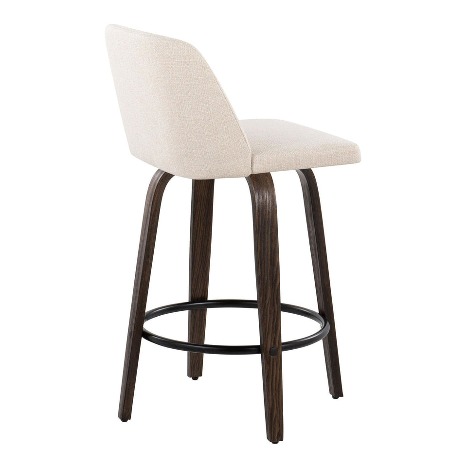 Toriano 26" Fixed-Height Counter Stool - Set of 2