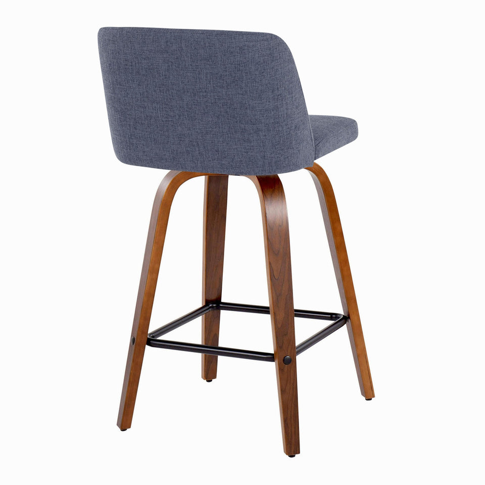 Toriano 26" Fixed-Height Counter Stool - Set of 2