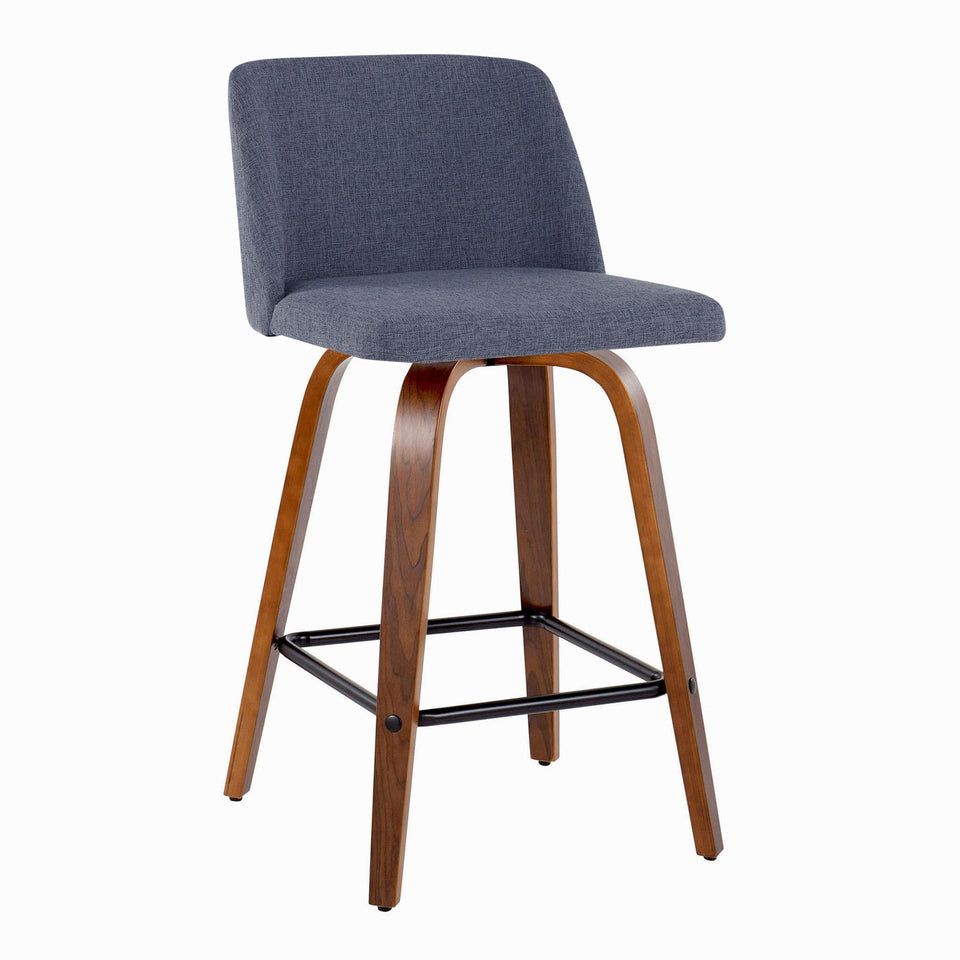 Toriano 26" Fixed-Height Counter Stool - Set of 2