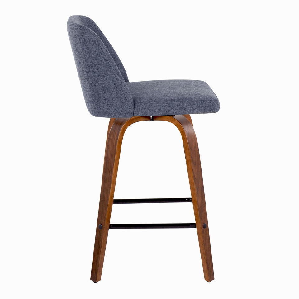 Toriano 26" Fixed-Height Counter Stool - Set of 2