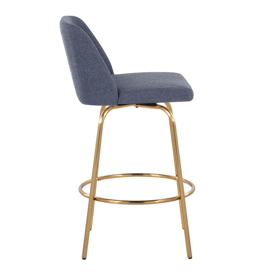Toriano 26" Fixed-Height Counter Stool - Set of 2