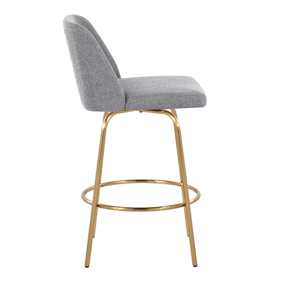 Toriano 26" Fixed-Height Counter Stool - Set of 2